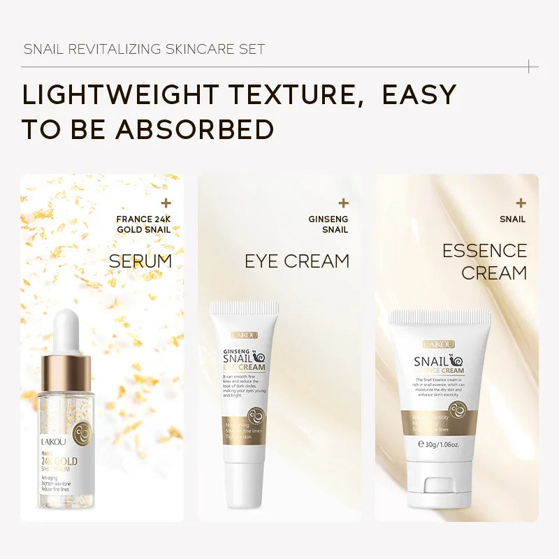 24K Gold Skincare Set