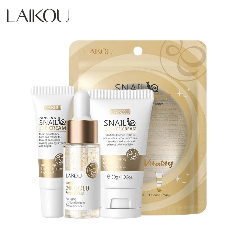 24K Gold Skincare Set
