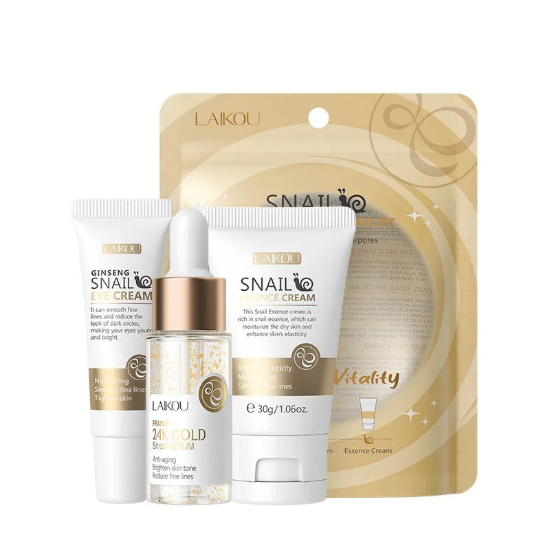 24K Gold Skincare Set